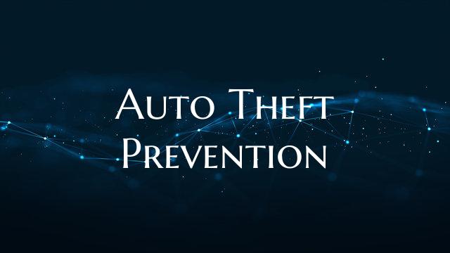 Auto Theft Prevention