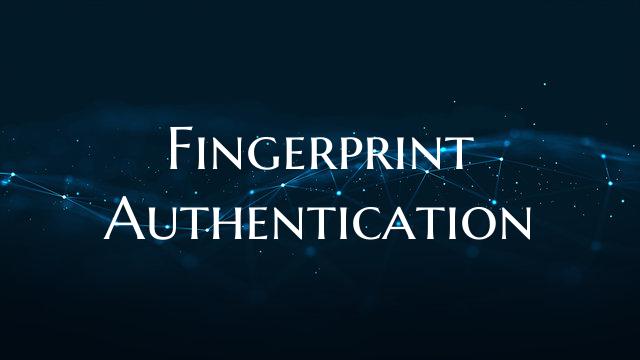 Fingerprint Authentication